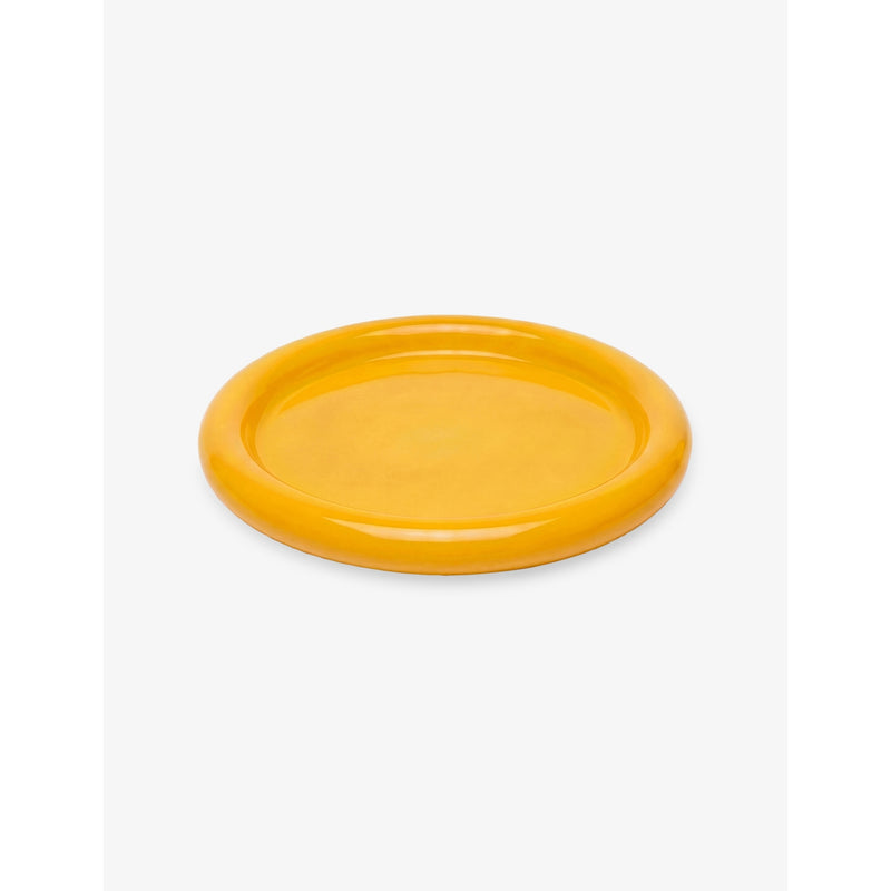 Chunky Earthenware Plate - COBALT BLUE