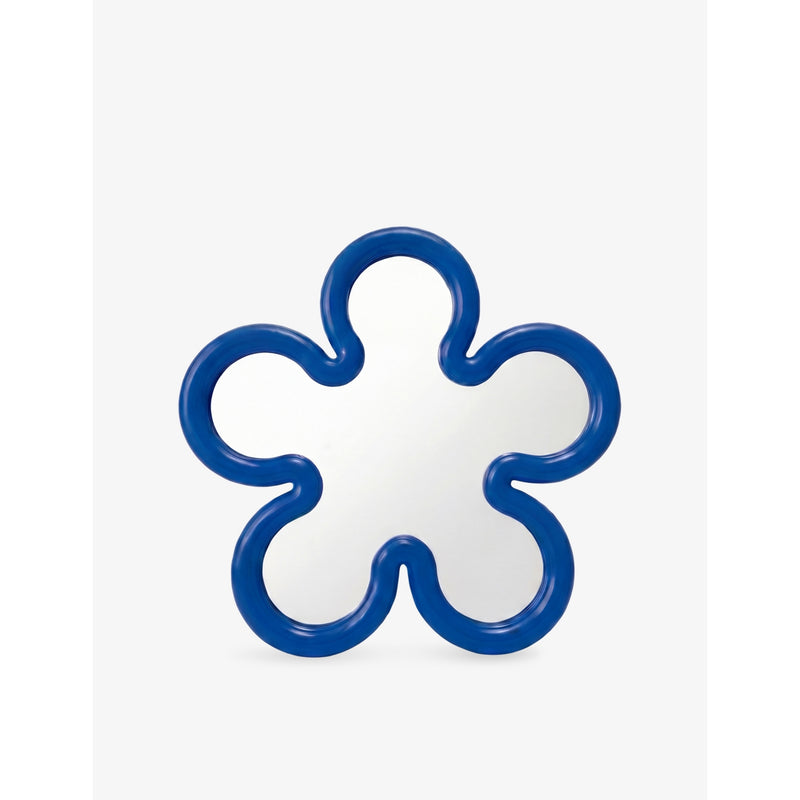 Flower Mirror - COBALT BLUE
