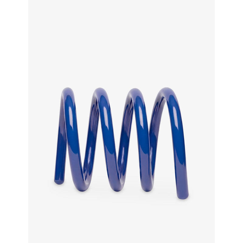 Spiral Steel Book Stand - COBALT BLUE