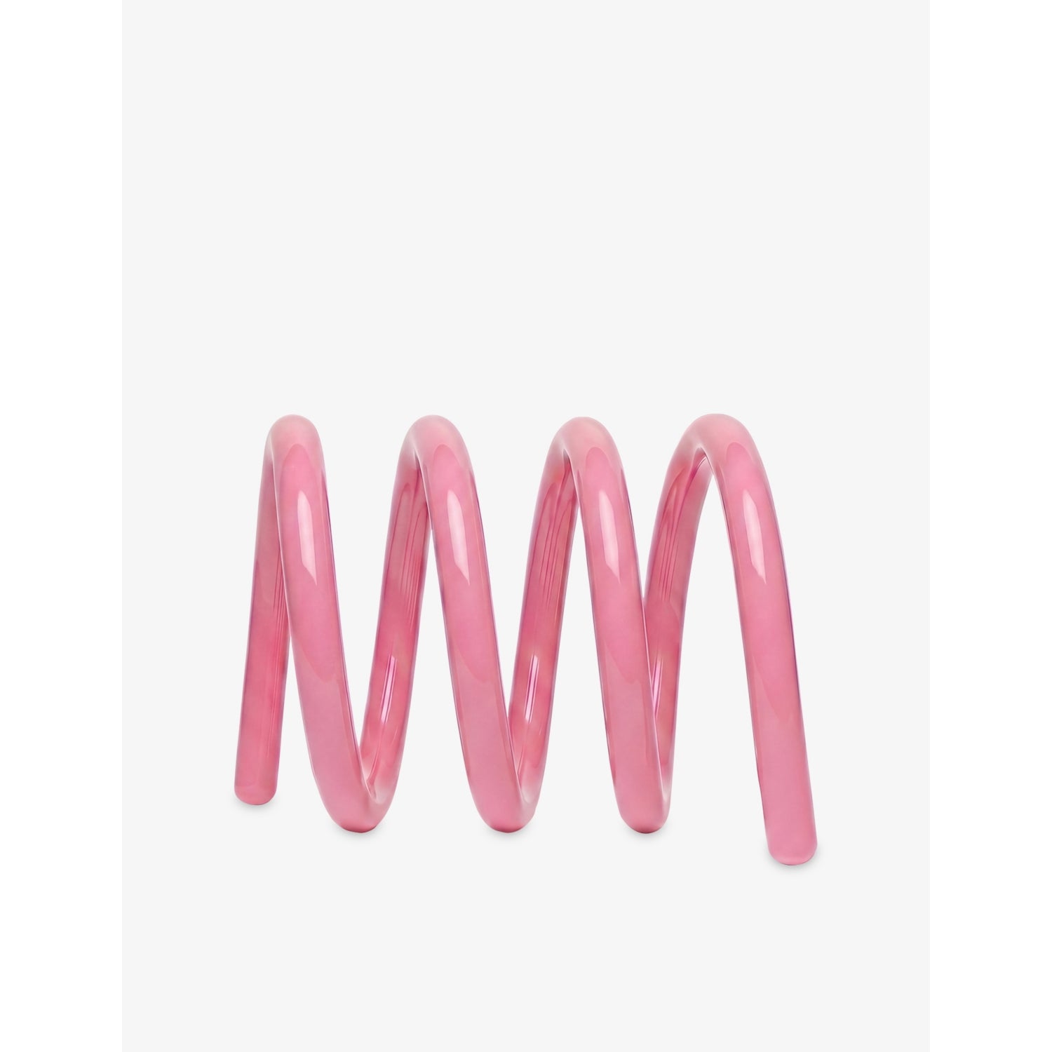 Spiral Steel Book Stand - PINK