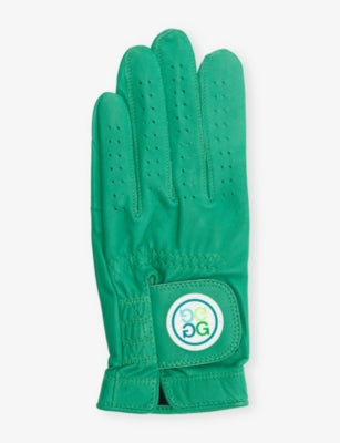 G/FORE leather golf glove Signature Logo, imported from the UK