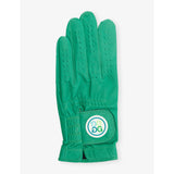 Signature Logo Leather Golf Glove - CLOVER - S