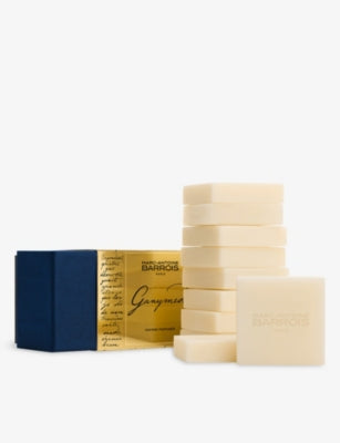 Marc Antoine Barrois Ganymede scented soap bar set 10x25g (British brand)