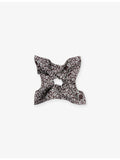 Sandro woven floral scrunchie (British brand)