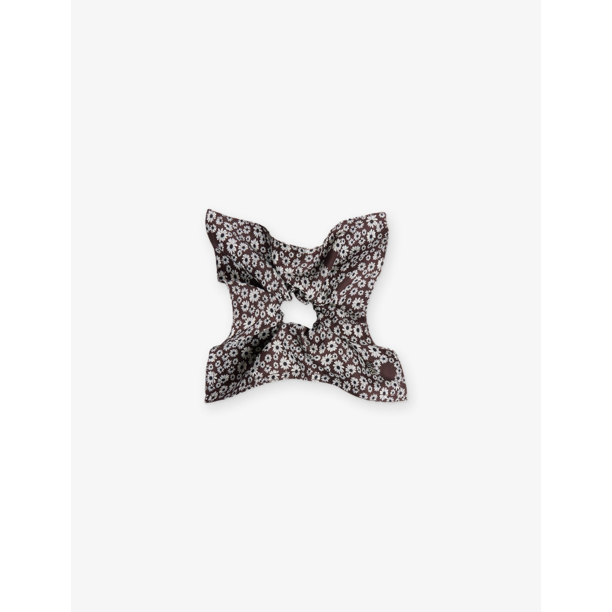 Sandro woven floral scrunchie (British brand)