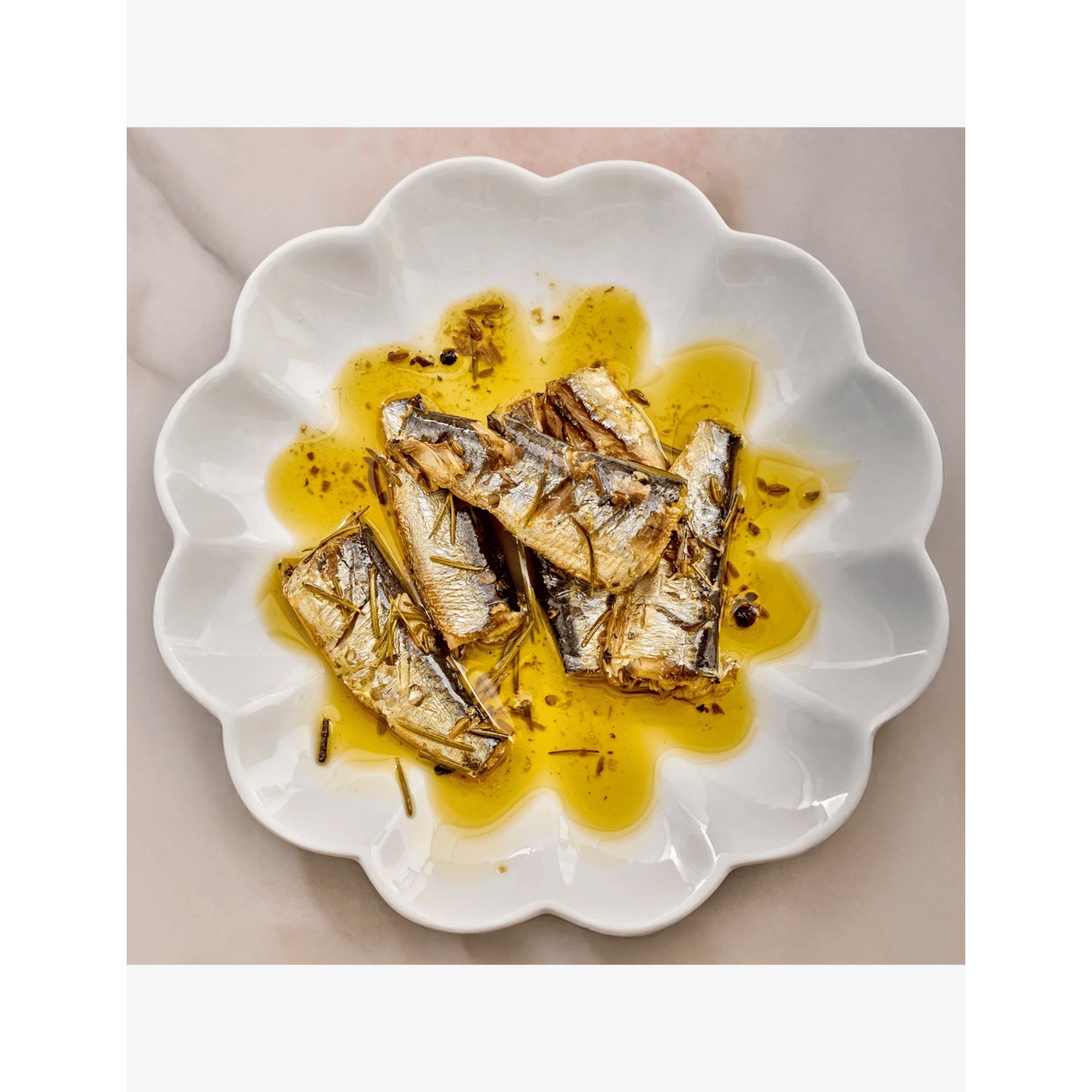 Nice Cans sardines with rosemary and fennel 120g, imported from the UK