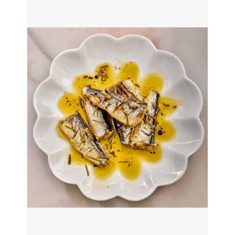 Nice Cans sardines with rosemary and fennel 120g, imported from the UK