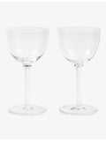 Walter 05 crystal martini glasses set of two (British brand)