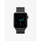 MINTAPPLE Milanese Loop strap jet black 44mm, UK version