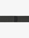 MINTAPPLE Milanese Loop strap jet black 44mm, UK version