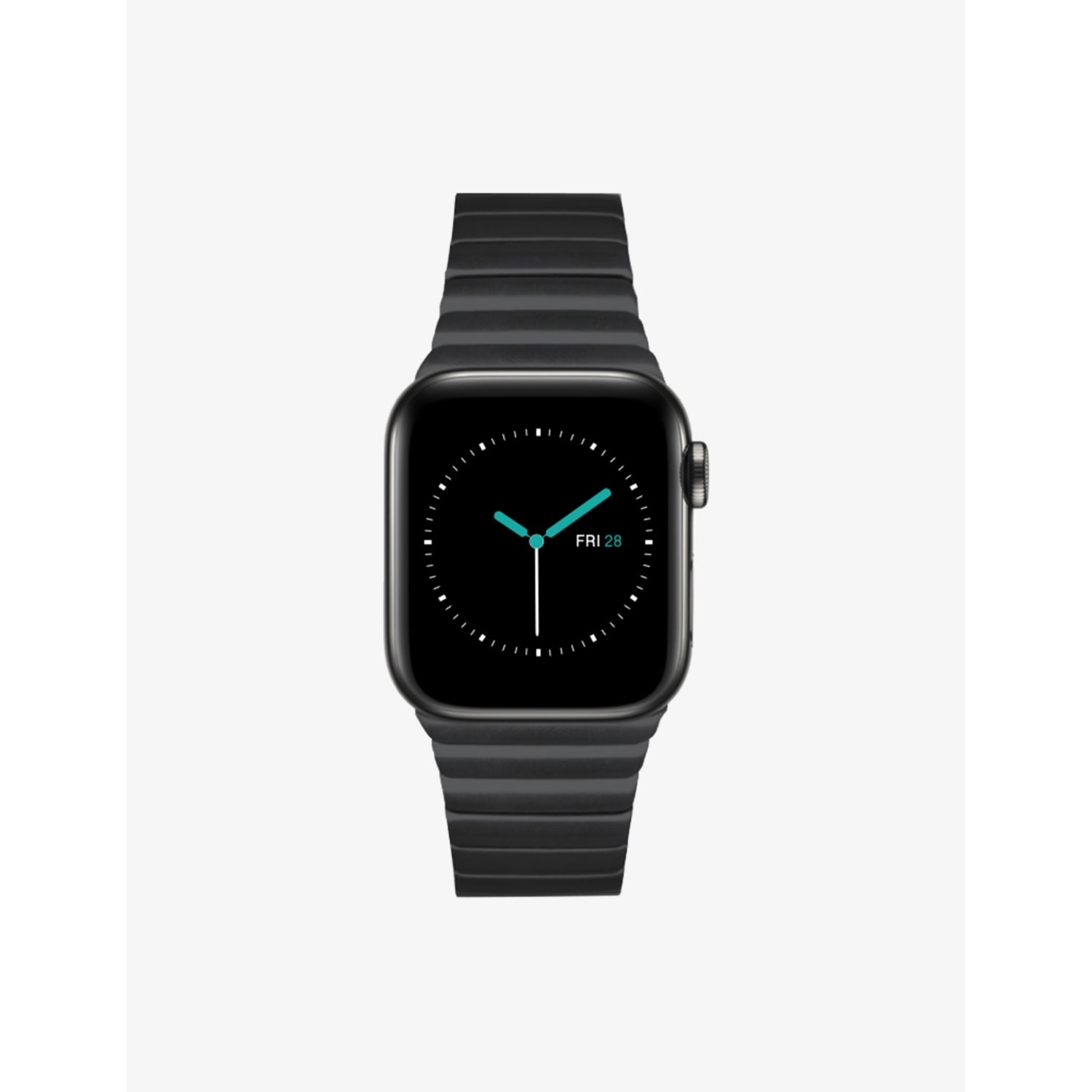 MINTAPPLE link bracelet for Apple Watch jet black 40mm (British brand)