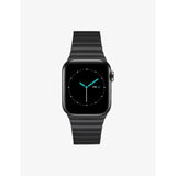 MINTAPPLE Apple Watch strap jet black 44mm, imported from the UK