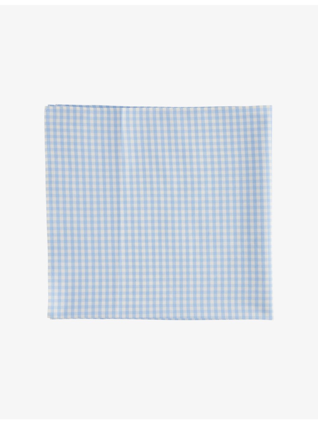 Monday Swimwear gingham check cotton head scarf - British product