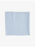Monday Swimwear gingham check cotton head scarf - British product