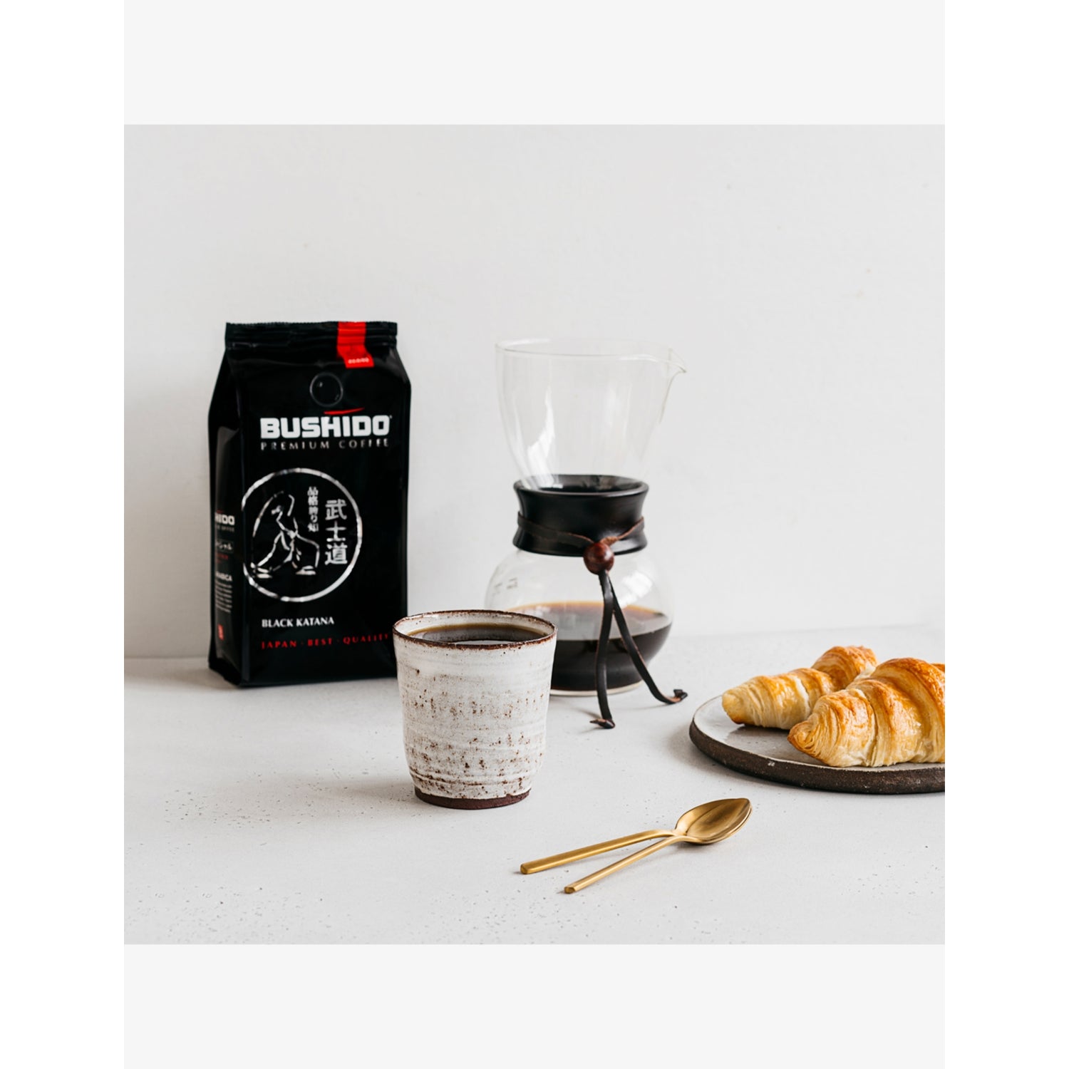 Bushido Black Katana ground coffee 227g, UK version