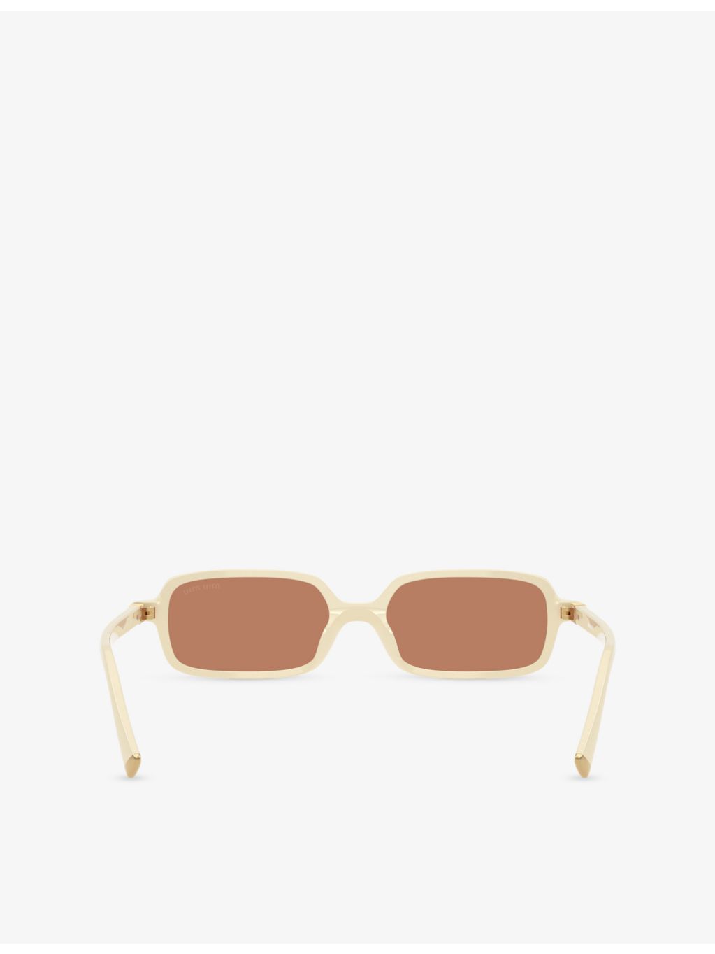 Miu Miu rectangle acetate sunglasses MU 11ZSF, imported from the UK