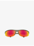 Miu Miu MU A02S oval-frame injected sunglasses - British product