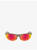 Miu Miu MU A02S oval-frame injected sunglasses - British product