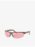 Miu Miu injected oval sunglasses 68mm MU A02SF (British brand)