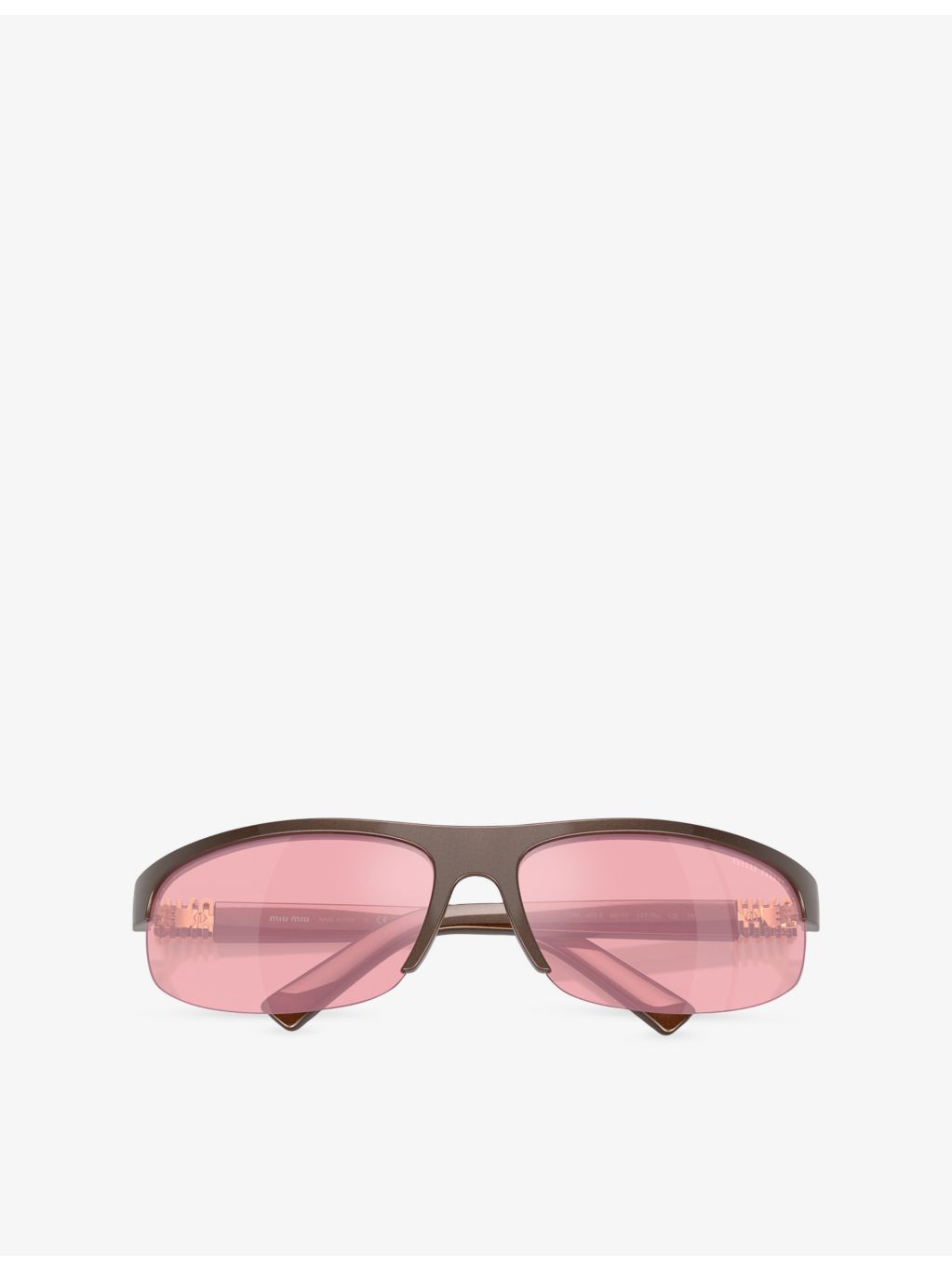 Miu Miu injected oval sunglasses 68mm MU A02SF (British brand)