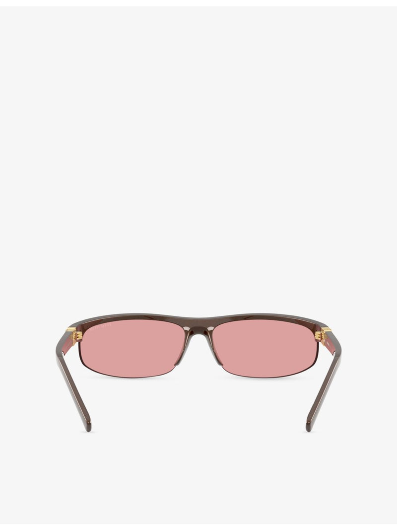 Miu Miu injected oval sunglasses 68mm MU A02SF (British brand)