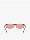 Miu Miu injected oval sunglasses 68mm MU A02SF (British brand)