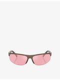 Miu Miu injected oval sunglasses 68mm MU A02SF (British brand)