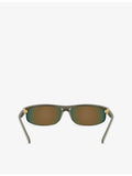 Miu Miu A02SF oval-frame sunglasses 7cm lens, UK version