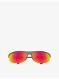Miu Miu A02SF oval-frame sunglasses 7cm lens, UK version