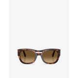 Persol PO0064S pillow-frame acetate sunglasses 54mm - British product