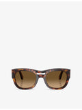 Persol PO0064S pillow-frame acetate sunglasses 54mm - British product