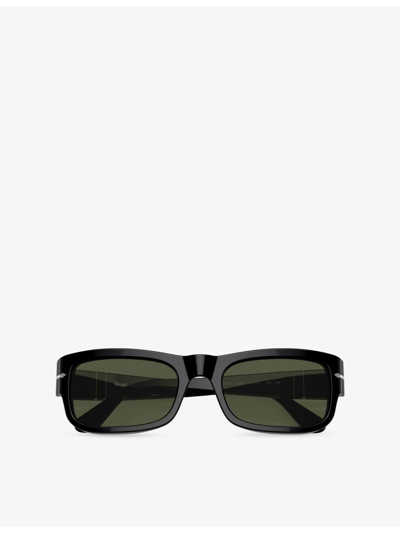 Persol PO3326S rectangle acetate sunglasses, imported from the UK