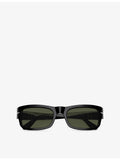 Persol PO3326S rectangle acetate sunglasses, imported from the UK