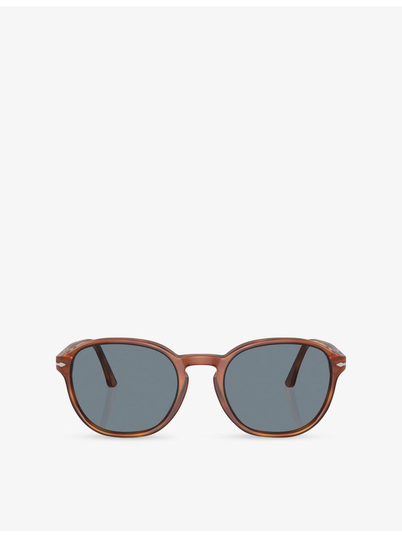 Persol PO3343S pillow-frame acetate sunglasses (British brand)