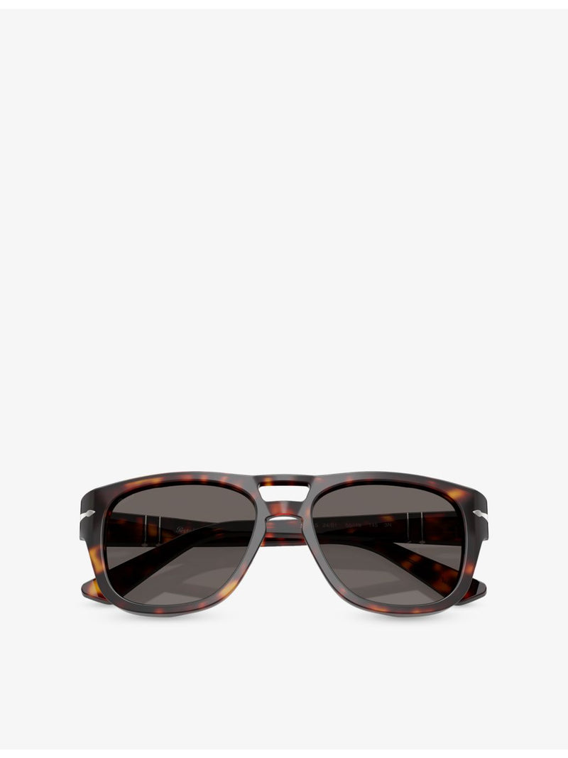 Persol PO3366S square-frame acetate sunglasses 55mm, UK version