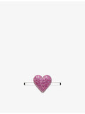 Poubel Heart Whoop sterling silver charm 2.3cm, imported from the UK