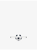 Poubel Football Whoop sterling silver enamel charm, UK version
