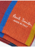 Paul Smith Signature Striped Stretch Cotton-Blend Crew Socks (British brand)