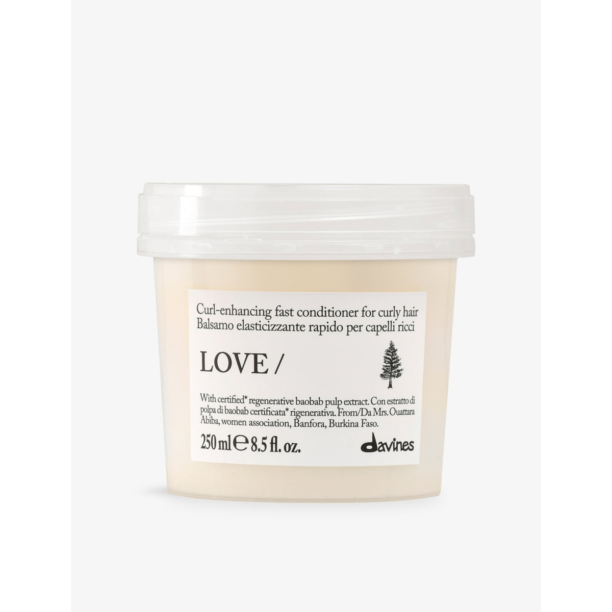 Davines Love Curl conditioner for wavy and curly hair 250ml, UK version