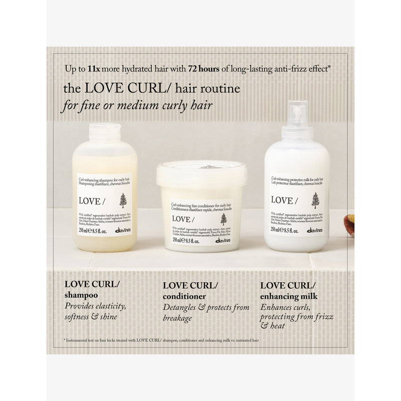 Davines Love Curl shampoo for wavy and curly hair 250ml (British brand)
