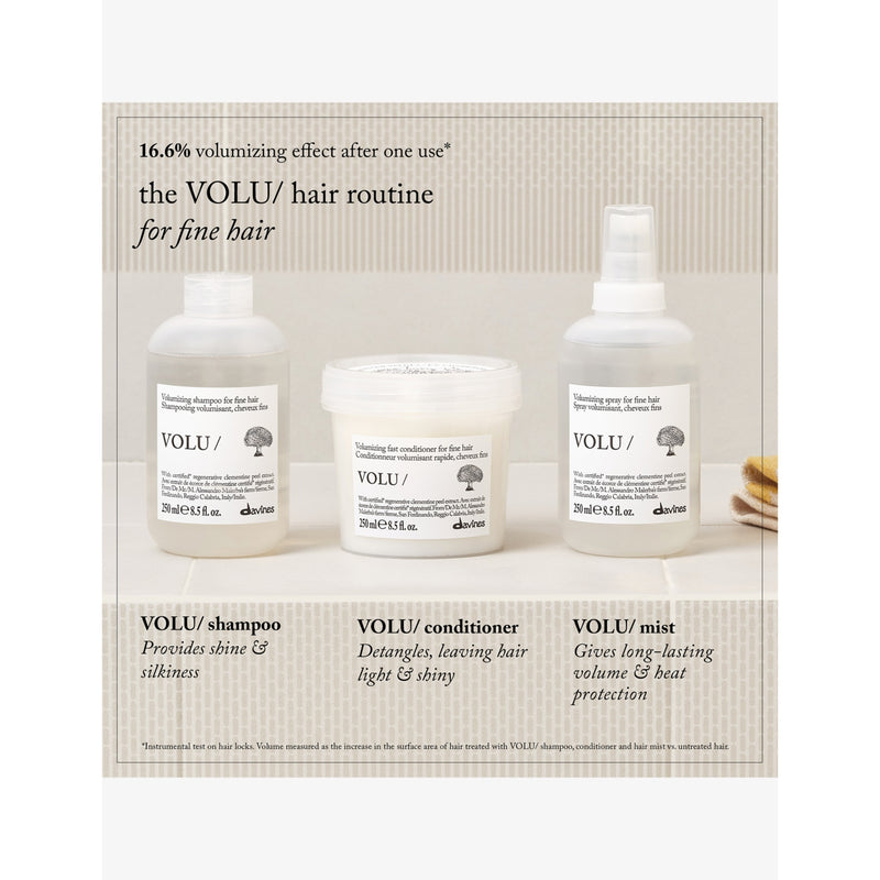 Davines Volu shampoo 250ml for fine hair - British product