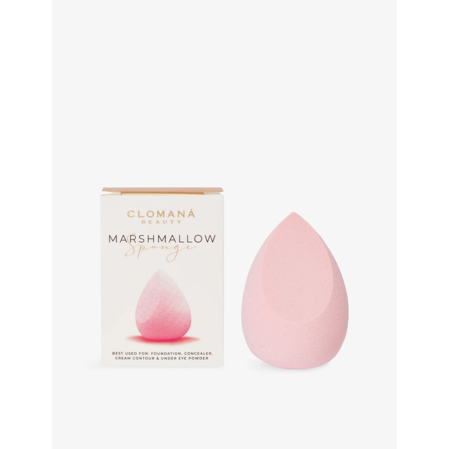 Clomana Beauty Marshmallow Sponge makeup tool, UK version