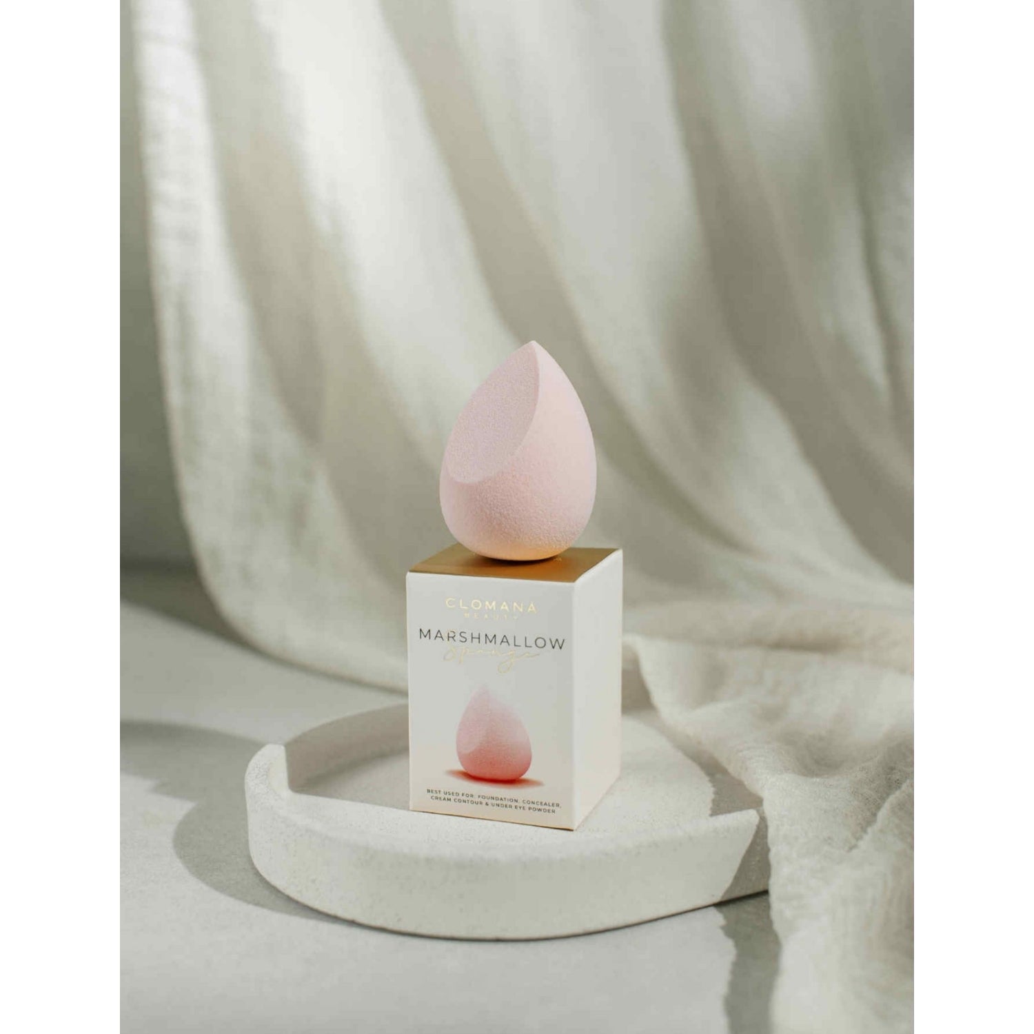 Clomana Beauty Marshmallow Sponge makeup tool, UK version