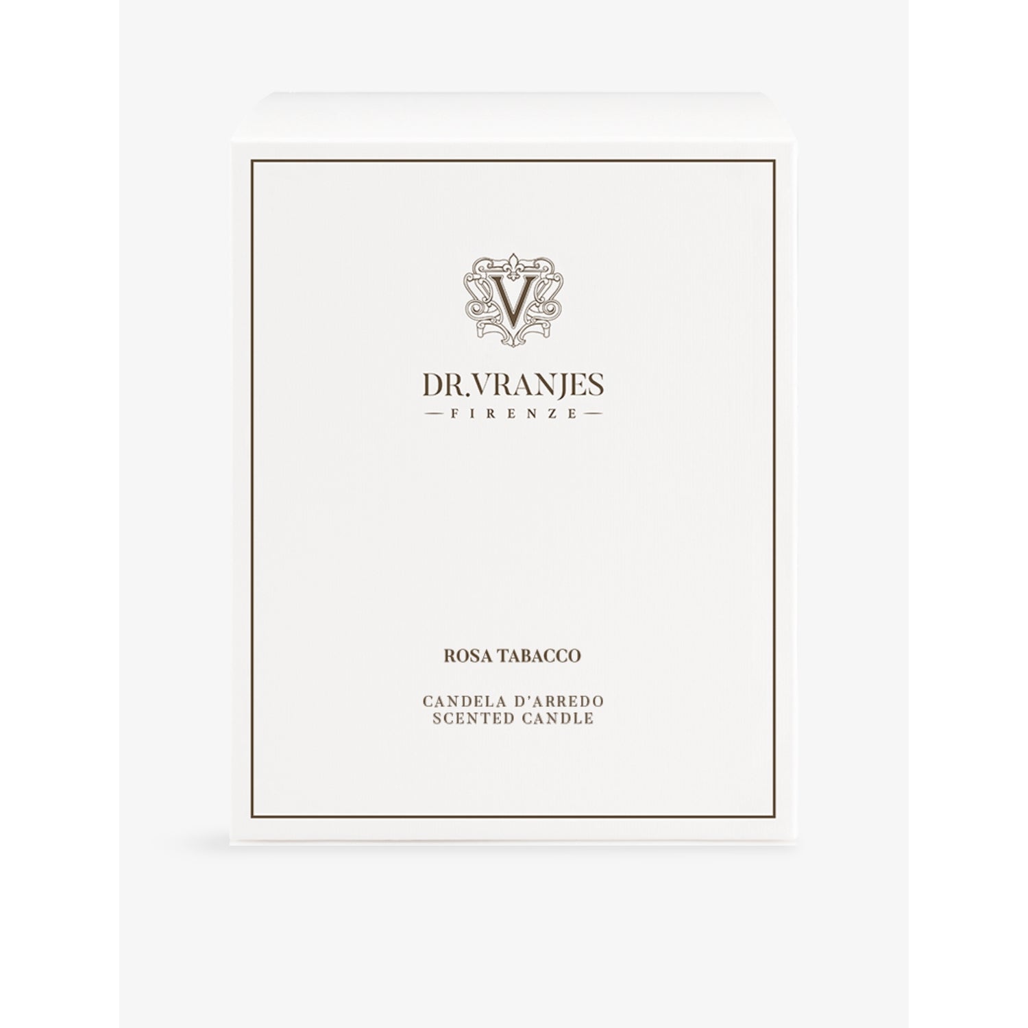 Dr Vranjes Rosa Tabacco scented candle 500g - British product