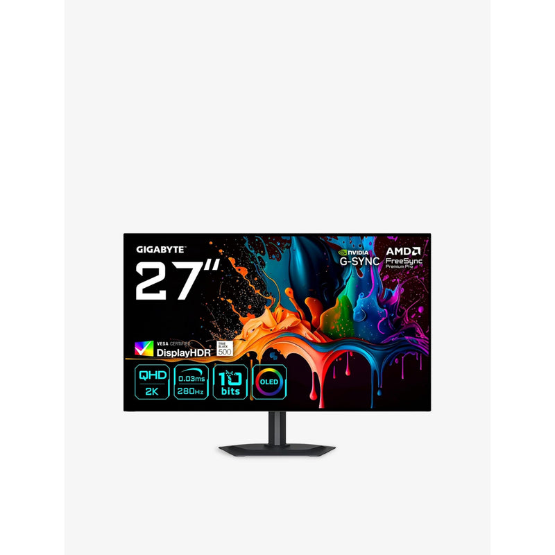 Gigabyte MO27Q28G 27-inch OLED QHD gaming monitor - British product