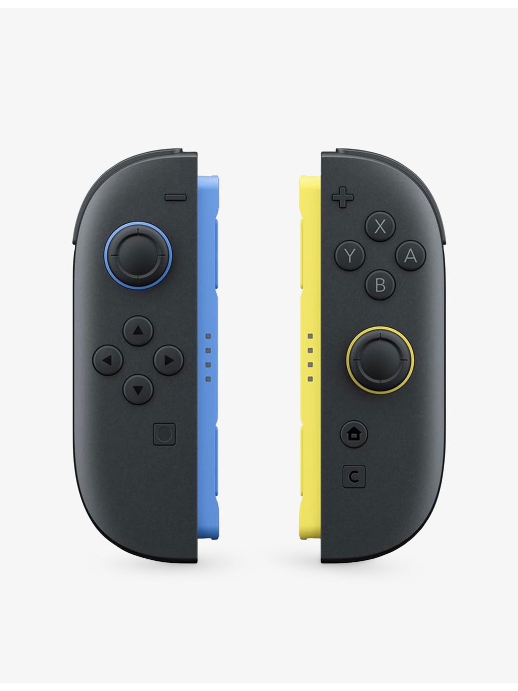 Nintendo Joy-Con 2 controllers blue yellow, UK version