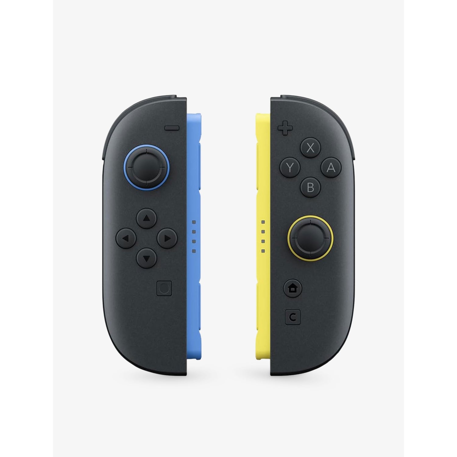 Nintendo Joy-Con 2 controllers blue yellow, UK version