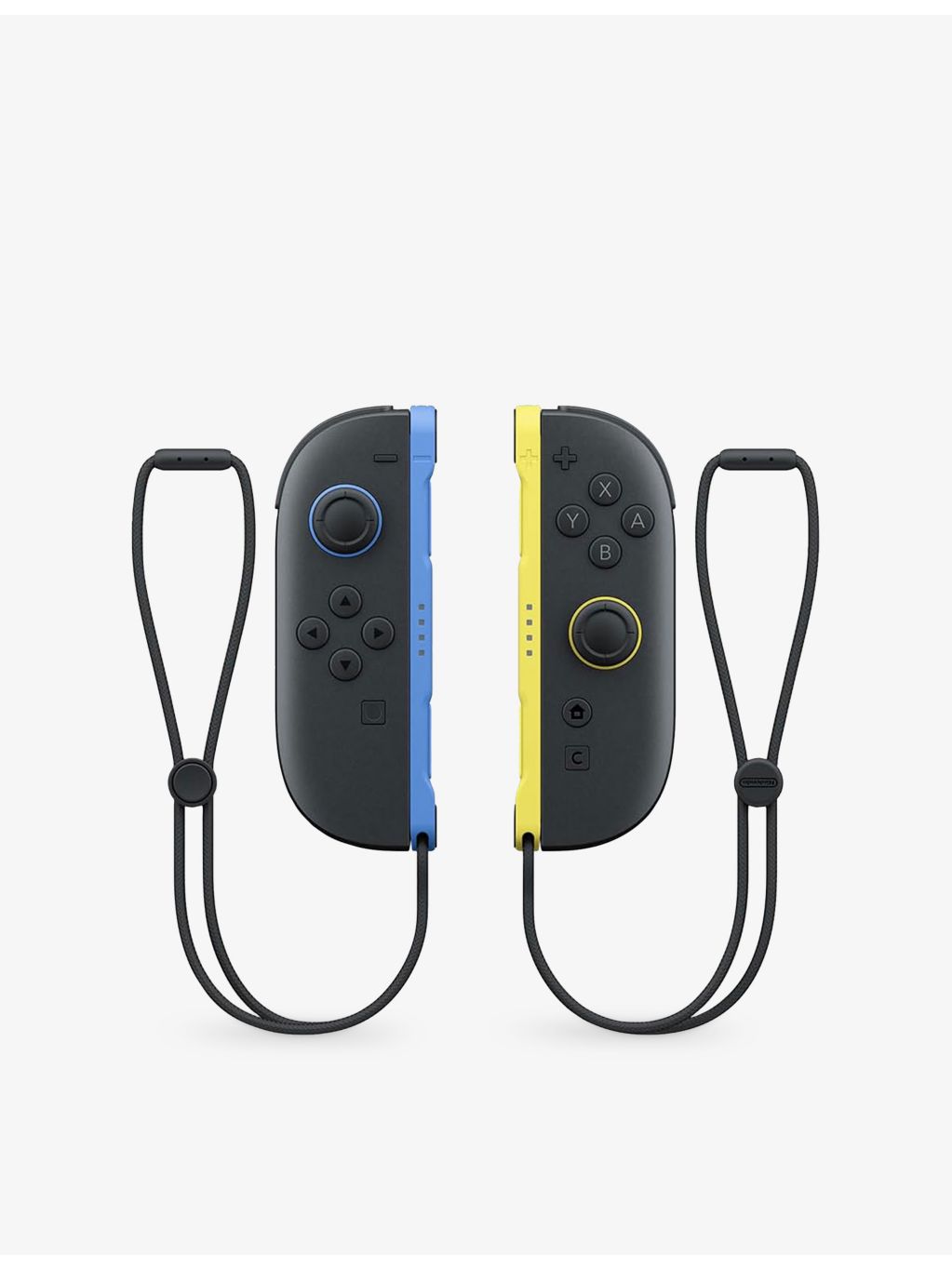 Nintendo Joy-Con 2 controllers blue yellow, UK version