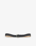Marni Round-Buckle Leather Belt