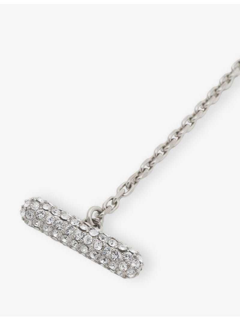 Marni brass daisy necklace with cubic zirconia 100cm - British product